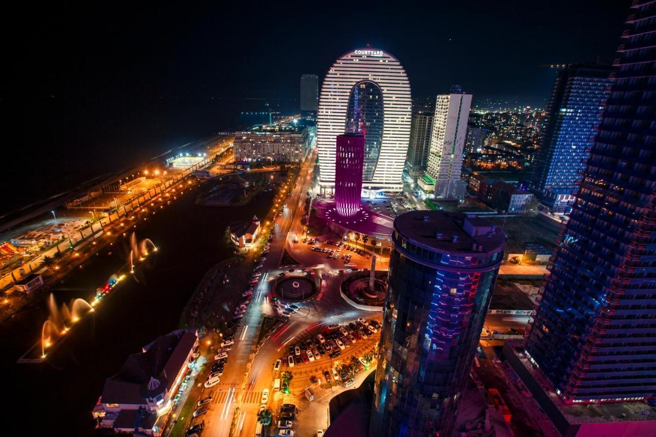 Panorama Orbi City Center Suite Sea View 巴统 外观 照片